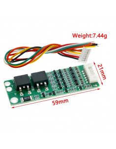 Плата заряда литиевых батарей BMS BW-6022-5S 15A 2