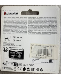 Карта памяти Kingston Canvas Select Plus microSDXC 128 Gb
A1 + адаптер 2
