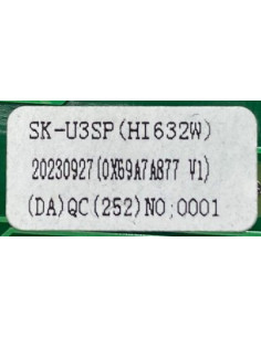 Панель управления Weissgauff HI 632 W 2